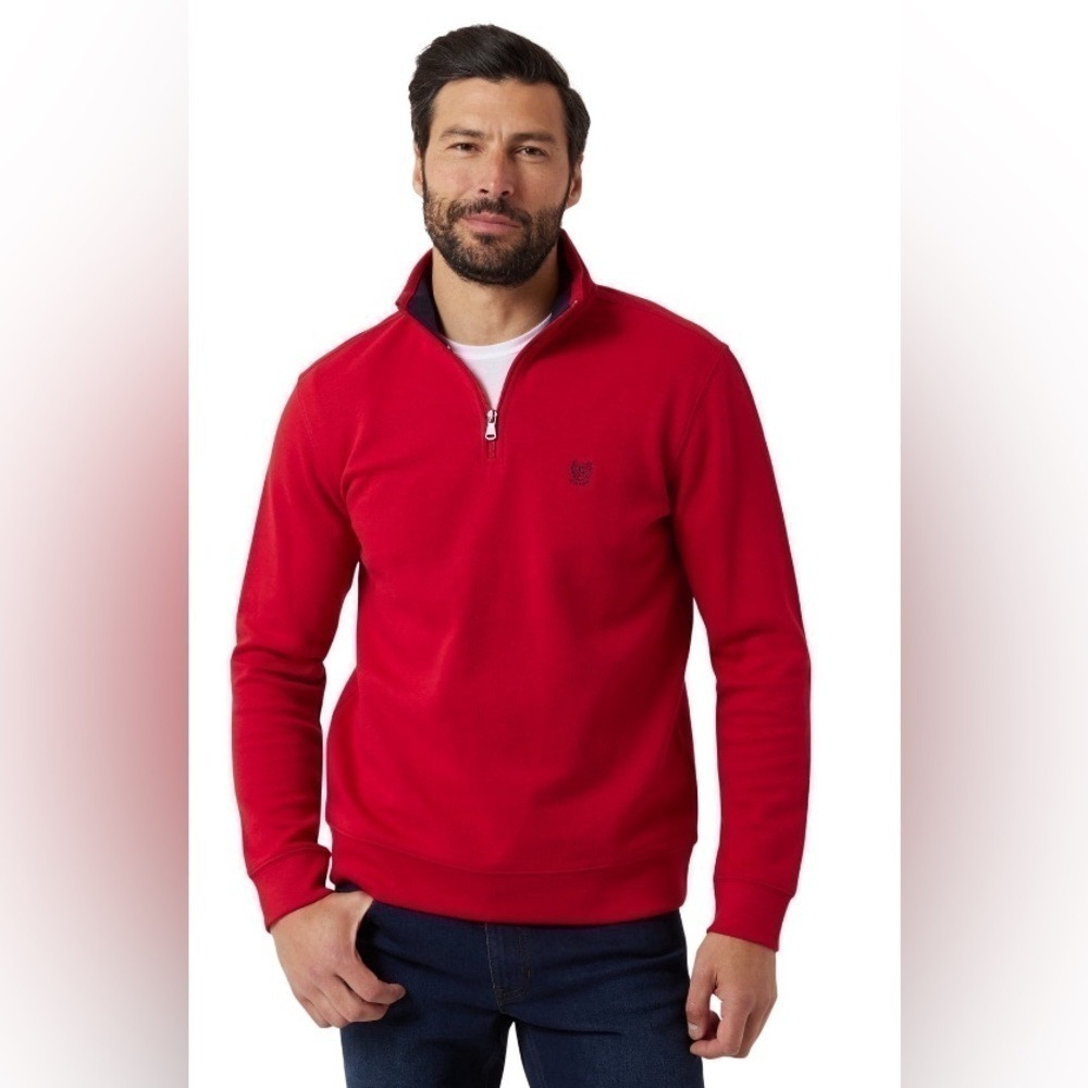 Chaps Quarter Zip Sweatshirt size Large
